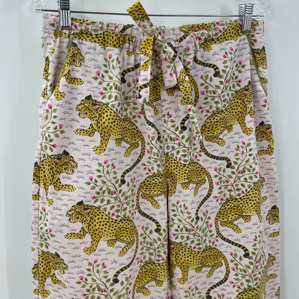 Printfresh Cheetah Bagheera Sleep Set Blush Pink Long Sleeve Pajamas M - Picture 11 of 16